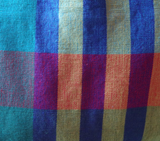 Taszka zieleń i fiolet 30x26cm - obrazek 2